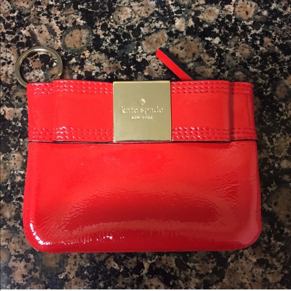 Red Kate Spade Wallet